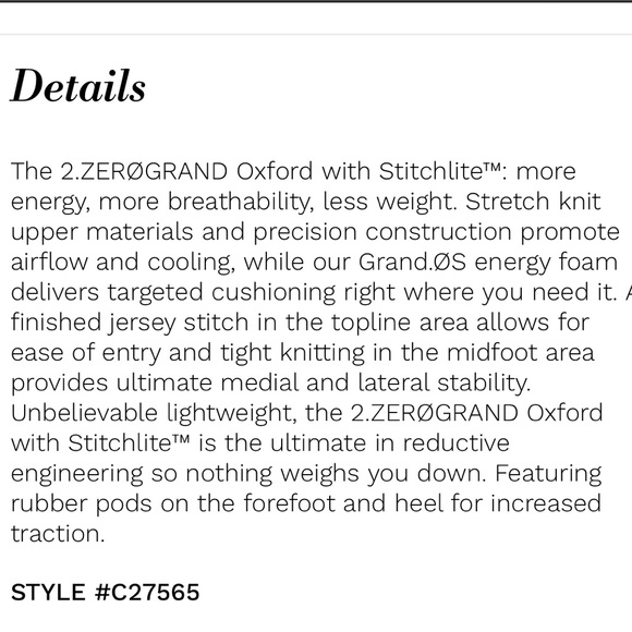 BRAND NEW! Cole Haan 2.ZeroGrand Stitchlite - Picture 7 of 9